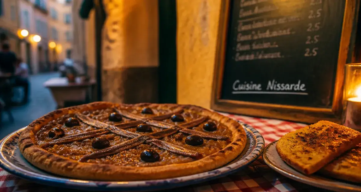 Ristoranti nizza à Nice : pissaladière tiède et socca