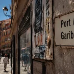 06300 quartier Vieux-Nice : panneau Port Garibaldi