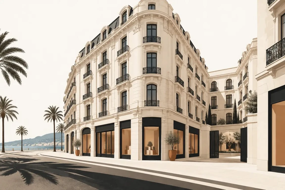 Park Avenue Nice dans le Carré d’Or à proximité de la Promenade des Anglais