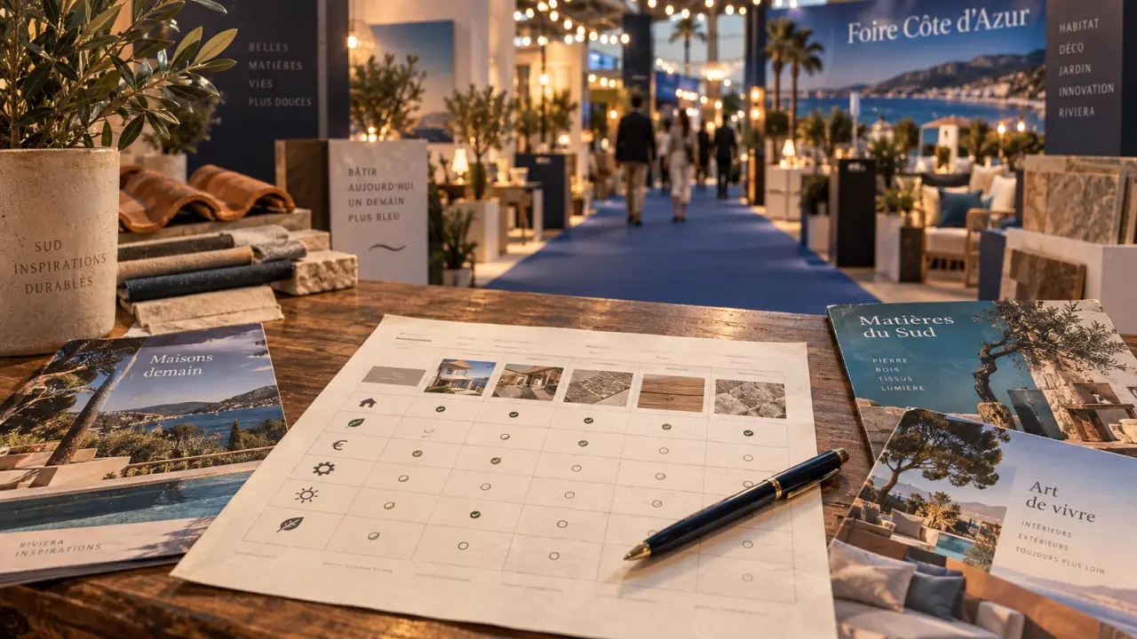 Foire cote d azur : grille de décision pour choisir un salon