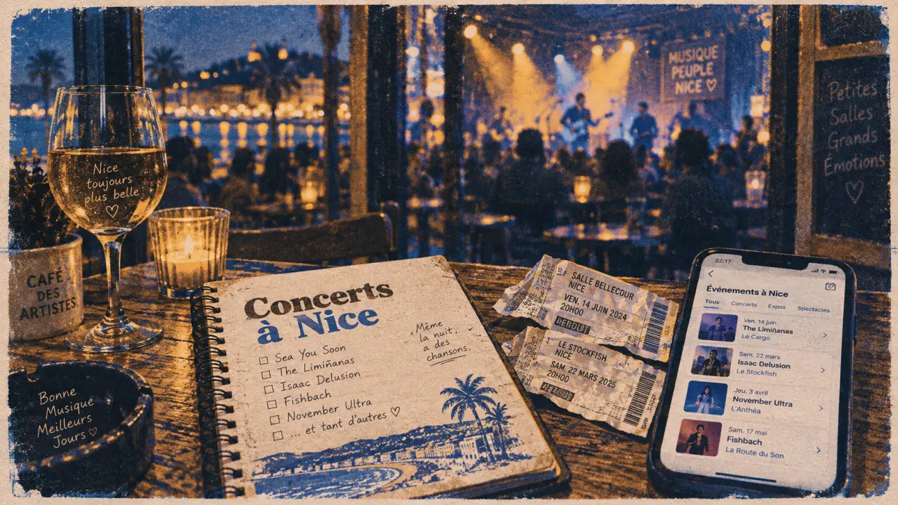 Gigs in Nice France : billets et dates de concert fiables