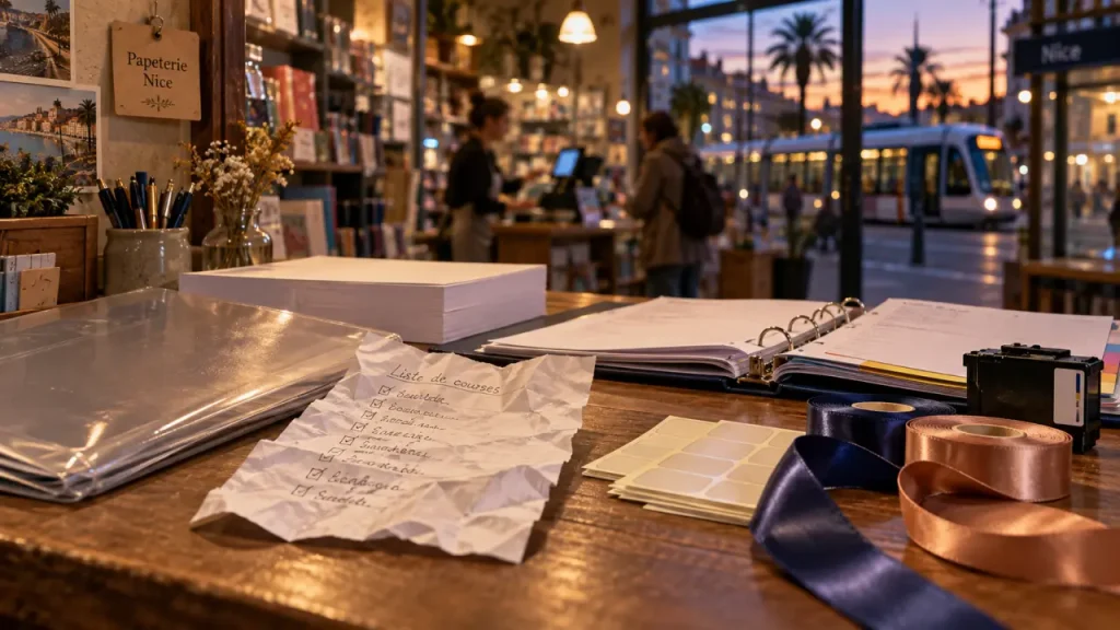 nice papeterie à Nice : fournitures de bureau et papier