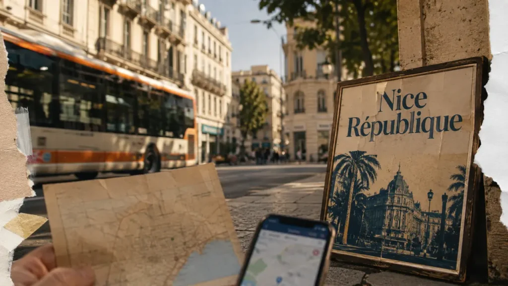 Nice republique : carte et repères à vérifier à Nice République
