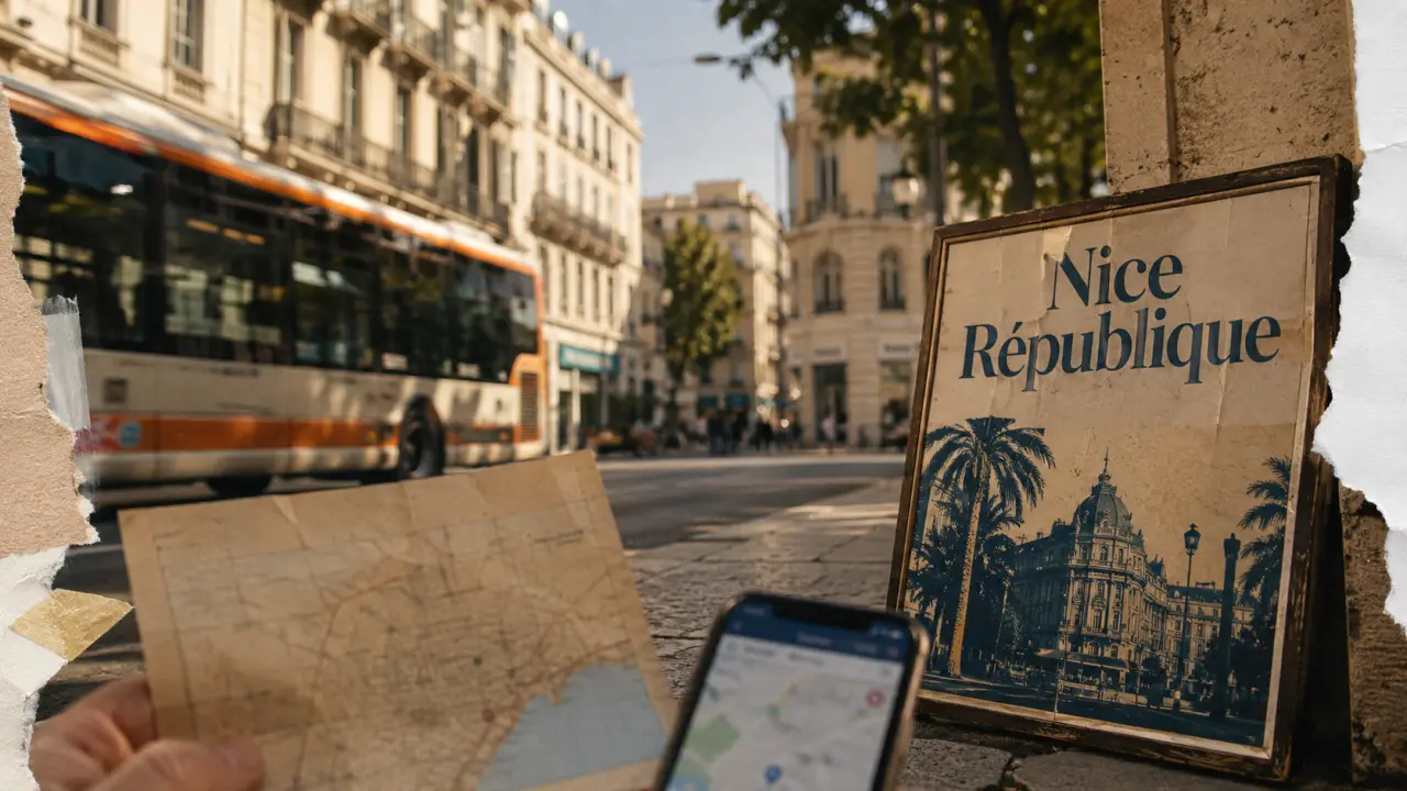 Nice republique : carte et repères à vérifier à Nice République
