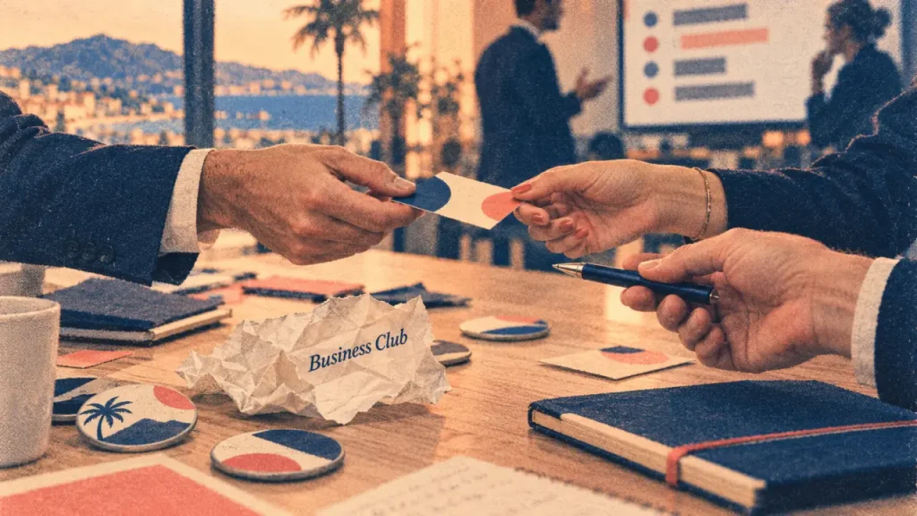 Un business club à Nice transforme le réseau local en projets communs